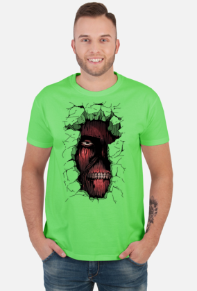 Koszulka attack on titan anime