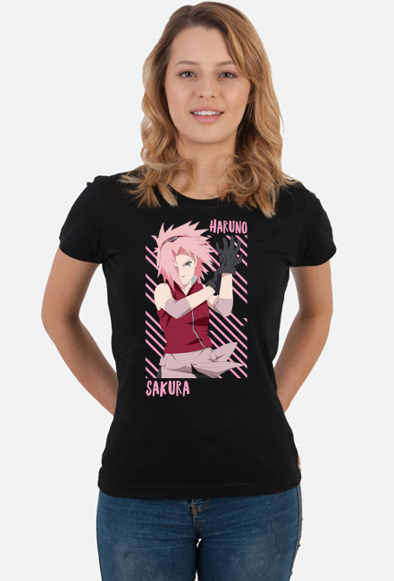 T-shirt Damski Sakura Naruto