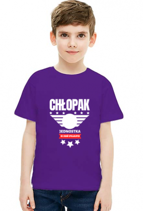 T-shirt dla chłopca wzór