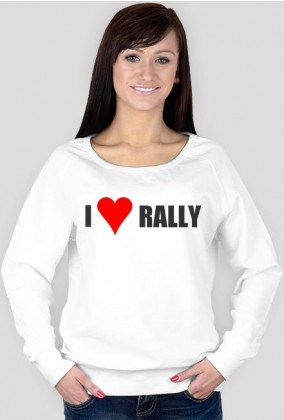 I love rally (bluza dla kobiet)