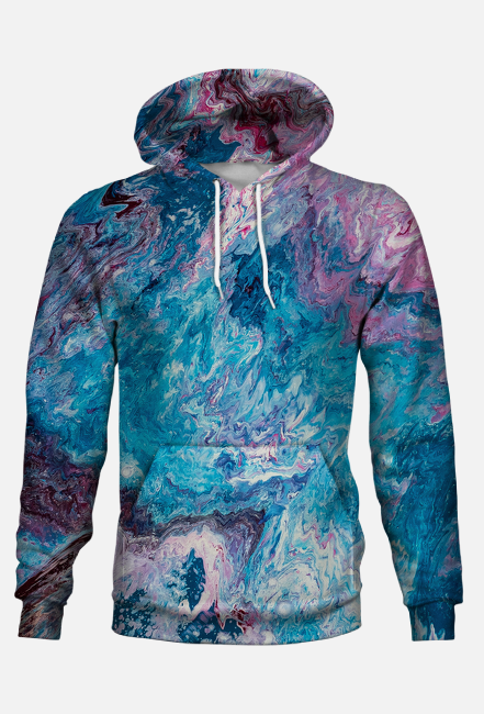 BLUE WAVE bluza unisex fullprint