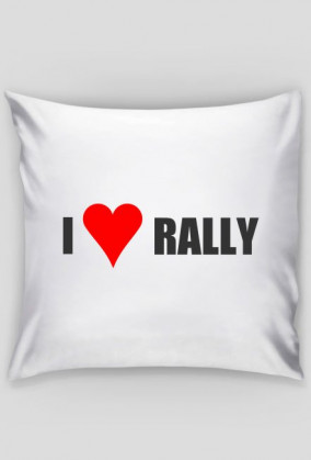 I love rally (poduszka)