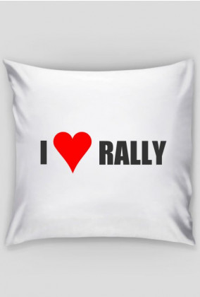 I love rally (poduszka)