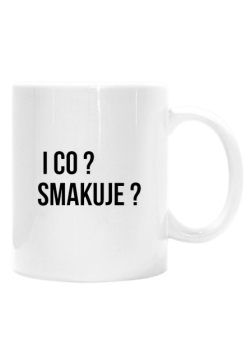 Kubek z napisem