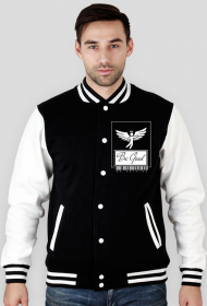 Bluza męska z długim rękawem (czarno-biała)