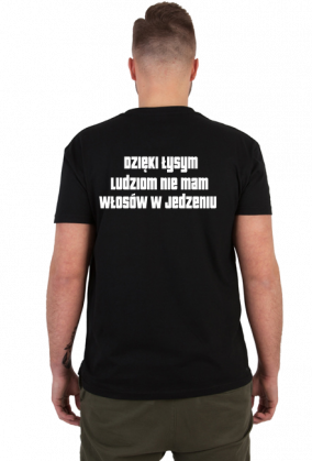 Koszulka męska podziękowania dla łysych