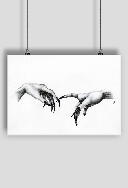 Stworzenie Gotki PLAKAT