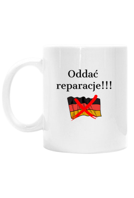 Oddać reparacje - kubek