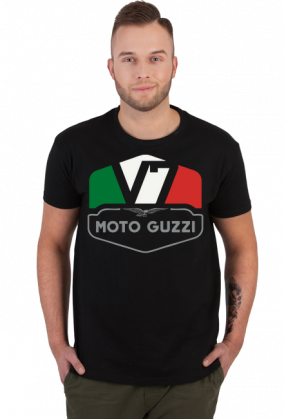 Mot Guzzi V7 flag tshirt