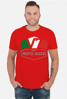 Mot Guzzi V7 flag tshirt