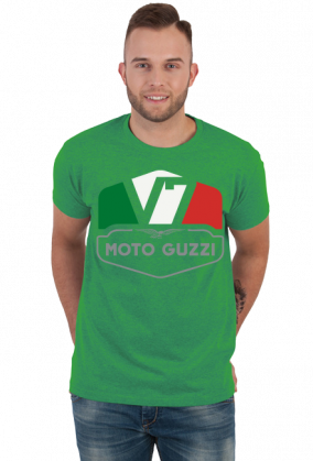 Mot Guzzi V7 flag tshirt
