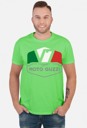 Mot Guzzi V7 flag tshirt