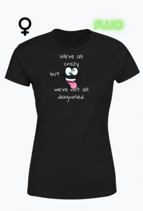 Koszulka damska  fluorescencyjna