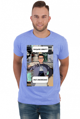 T-shirt z motywem majstra