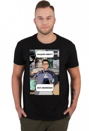 T-shirt z motywem majstra