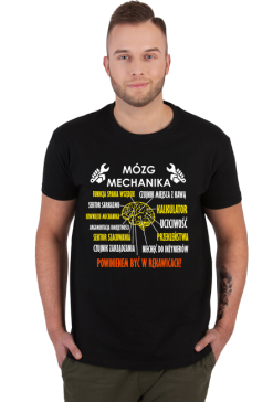 Mechanik. Prezent dla Mechanika. Koszulka dla Mechanika