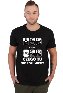 Kierowca. Prezent dla kierowcy tira. Koszulka dla kierowcy