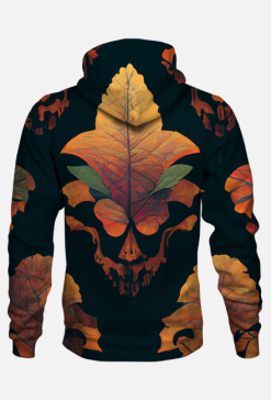 Bluza z kapturem - wzór Skullleaf