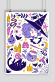 Witch print