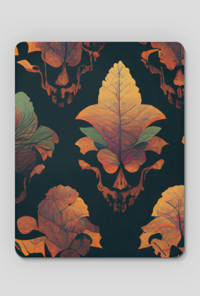 Podkładka ze wzorem Skullleaf