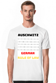 Auschwitz koszulka męska