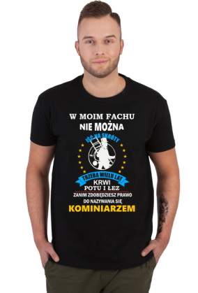 Kominiarz. Prezent dla Kominiarza. Koszulka dla Kominiarza