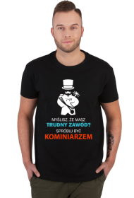 Kominiarz. Prezent dla Kominiarza. Koszulka dla Kominiarza