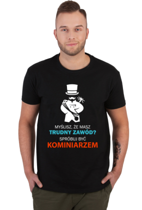 Kominiarz. Prezent dla Kominiarza. Koszulka dla Kominiarza