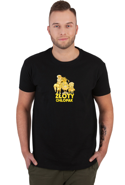 Koszulka Męska - Złoty Chłopak