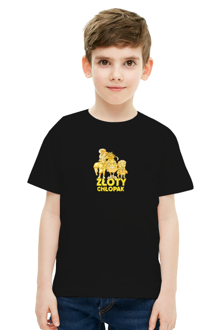 Koszulka chłopięca - Złoty Chłopak