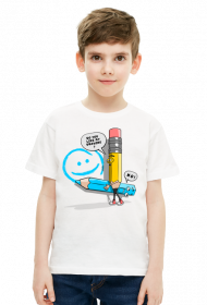 Żółty Ołówek i Kredka T-Shirt 1.0 B_C