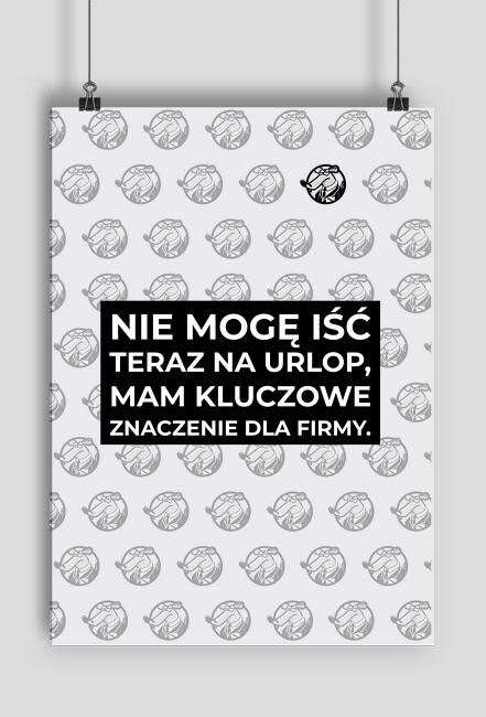 Mam kluczowe znaczenie - plakat