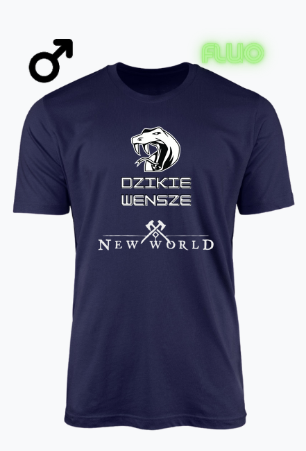 Fluoro męska duże logo