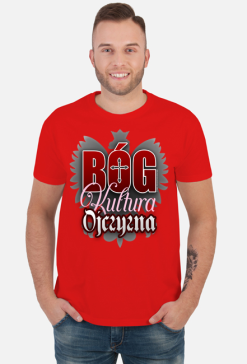 Koszulka "Bóg, Kultura, Ojczyzna"