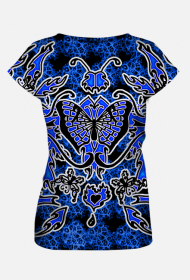 Koszulka motyl (niebieska)