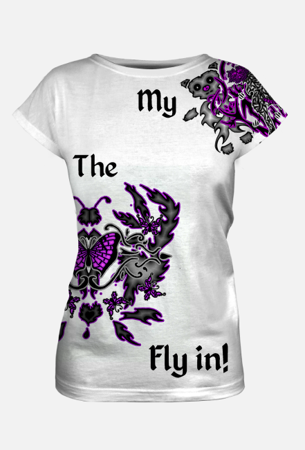 Koszulka niespodzianka (ciąża) Motyl