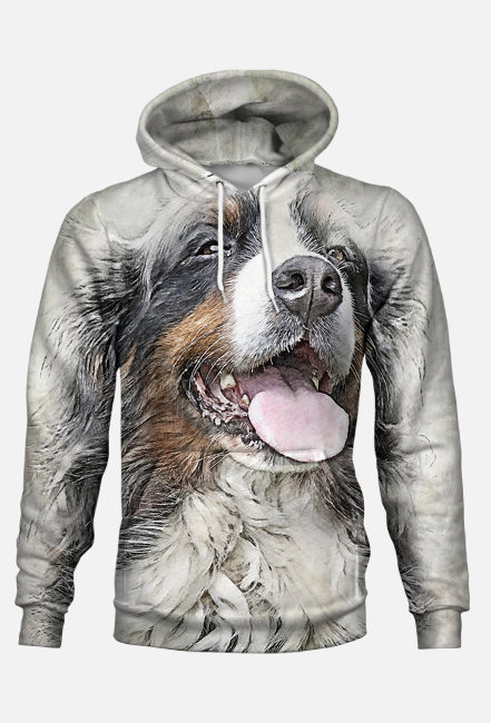 BLUZA MĘSKA Z MOTYWEM ,,PSA,,