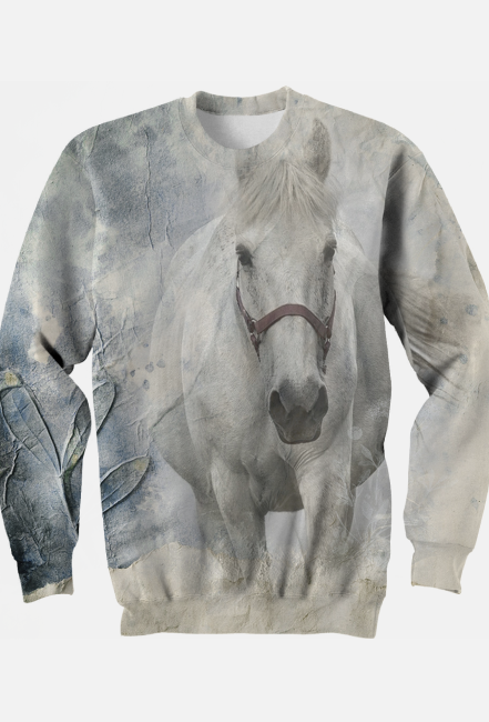BLUZA DAMSKA Z MOTYWEM ,,KONIA,,