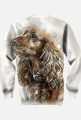 BLUZA DAMSKA Z MOTYWEM ,,PSA,,