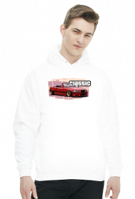 BMW E36 kabriolet czerwony