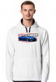 BMW E36 kabriolet niebieski