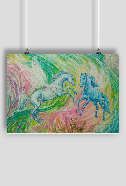 Plakat A1 Poziomy - - Horse Spirit - The Love Journey - ©DH