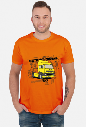 Koszulka Jelcz Detroit Diesel - kolory jasne
