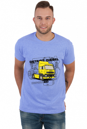 Koszulka Jelcz Detroit Diesel - kolory jasne