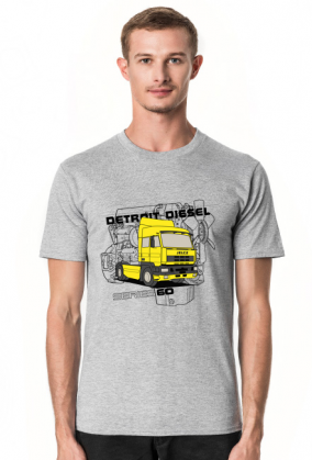 Koszulka Jelcz Detroit Diesel - kolory jasne