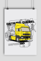 Jelcz Detroit Diesel - plakat pionowy
