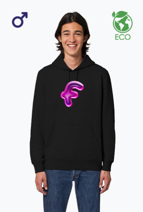 PURPLE BUBBLE HOODIE