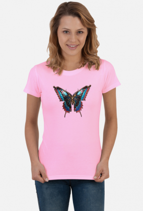 Motyl broszka elegancka