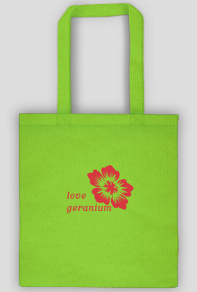 Torba geranium