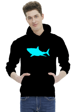 kaptur niebieski